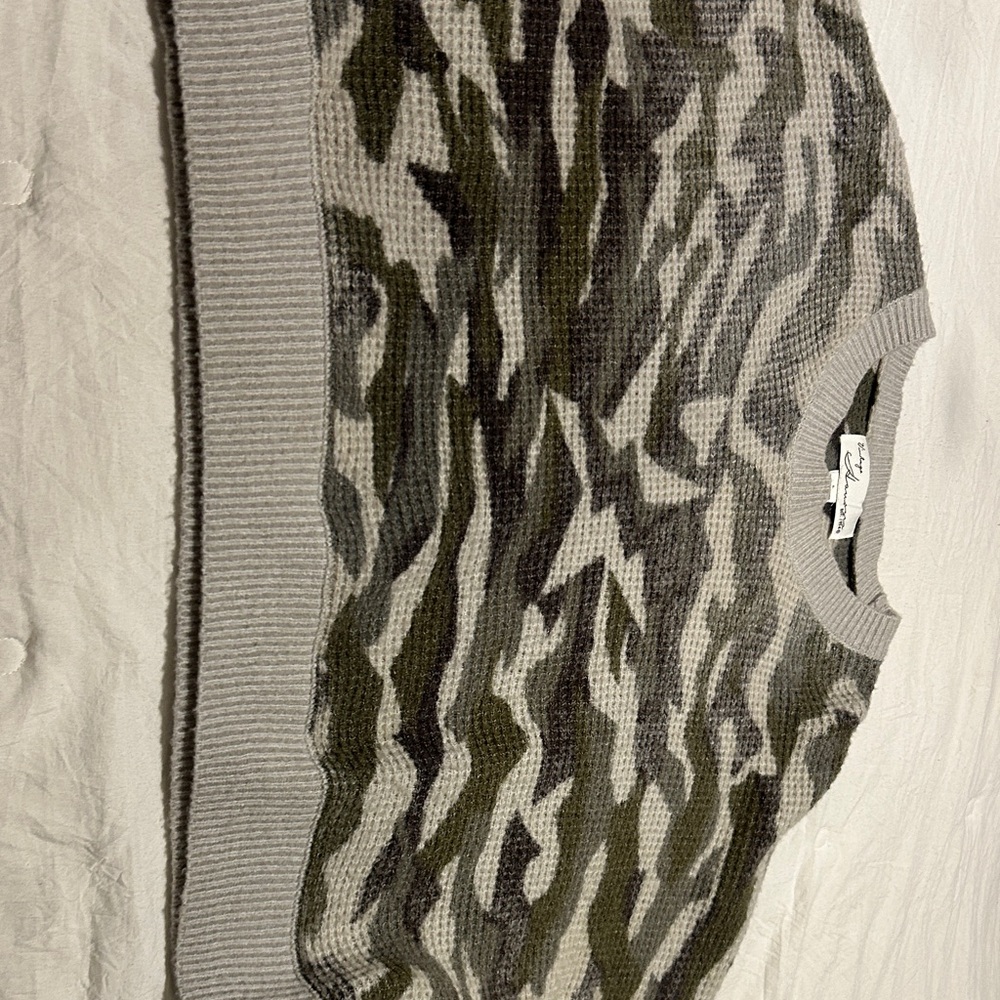 Vintage Havana Camouflage Sweater